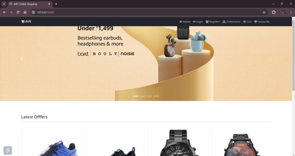 E-commerce website
